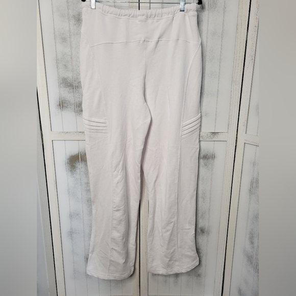 Nwot Free People Loose Fit Sweatpants Small White - Picture 4 of 6